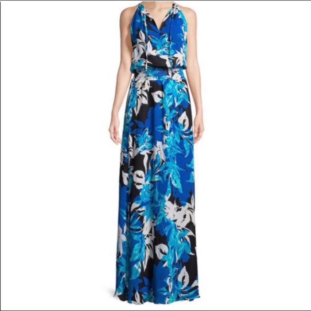 New with Tags Parker Blue Print Maxi Dress